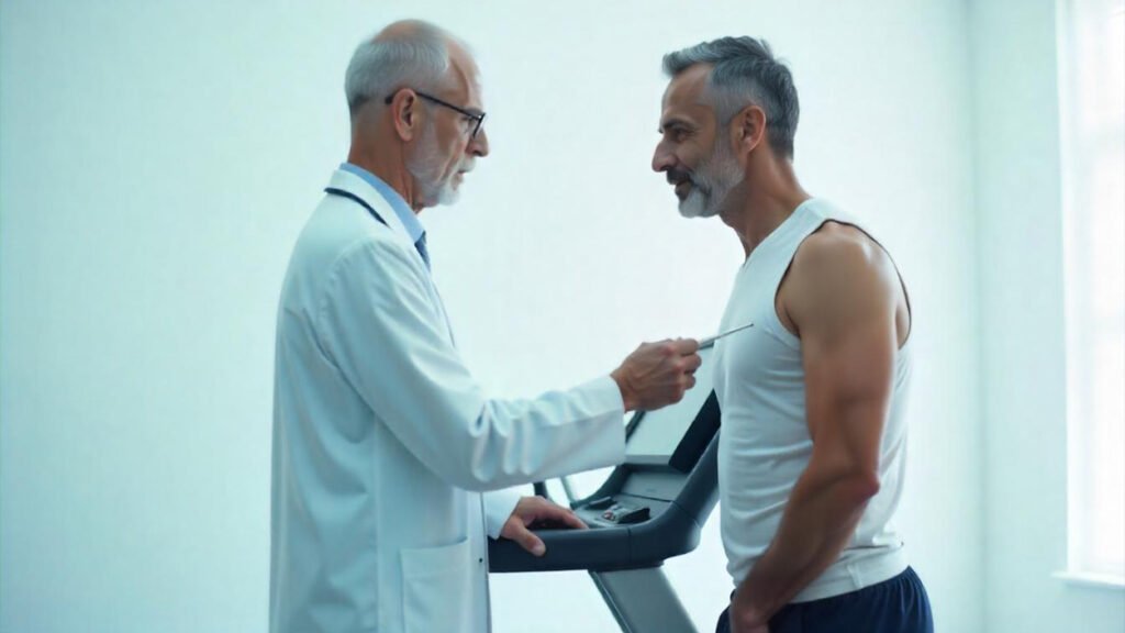 Whole body checkup male