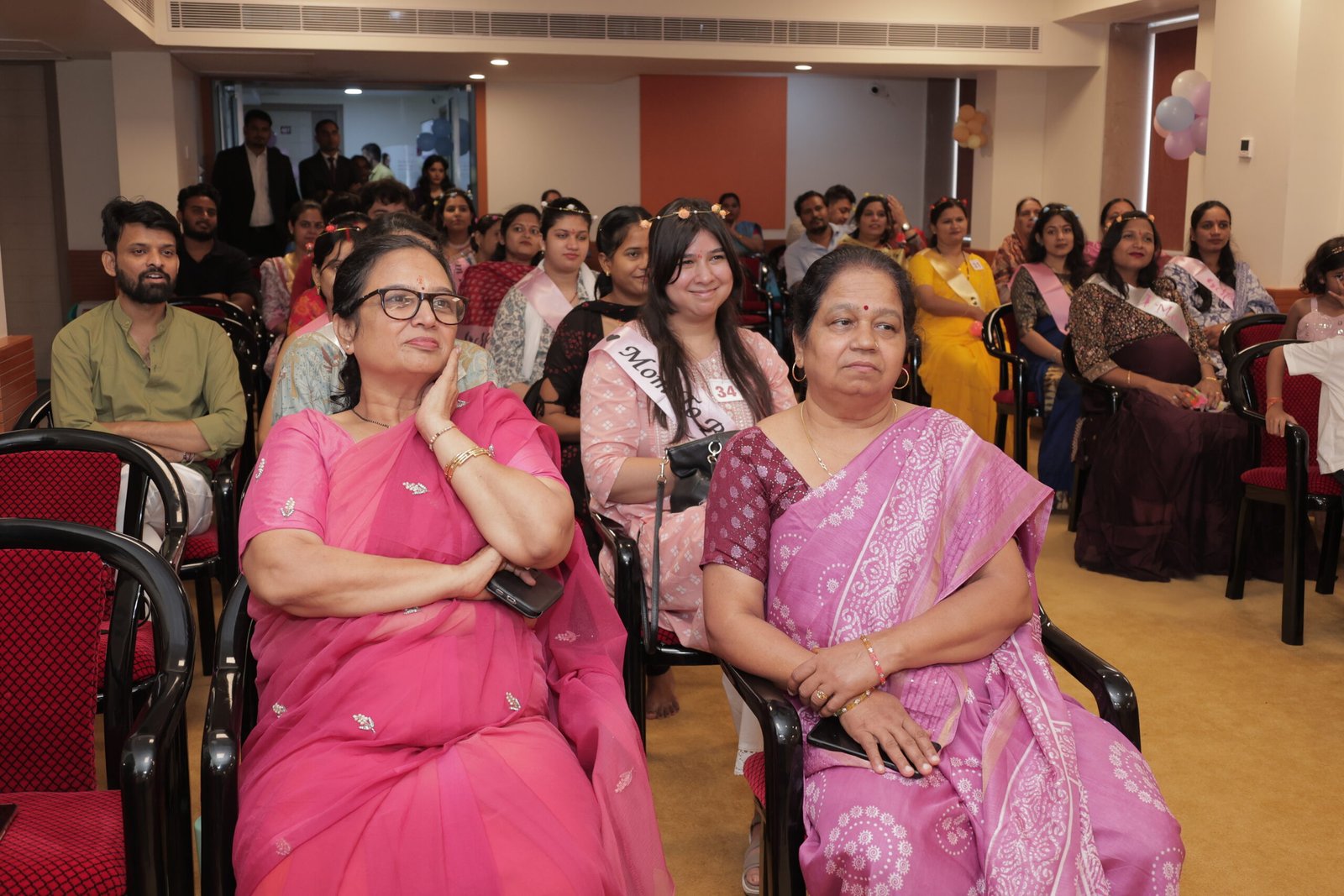 Parents-to-be participating at Garbh Sanskar 2025