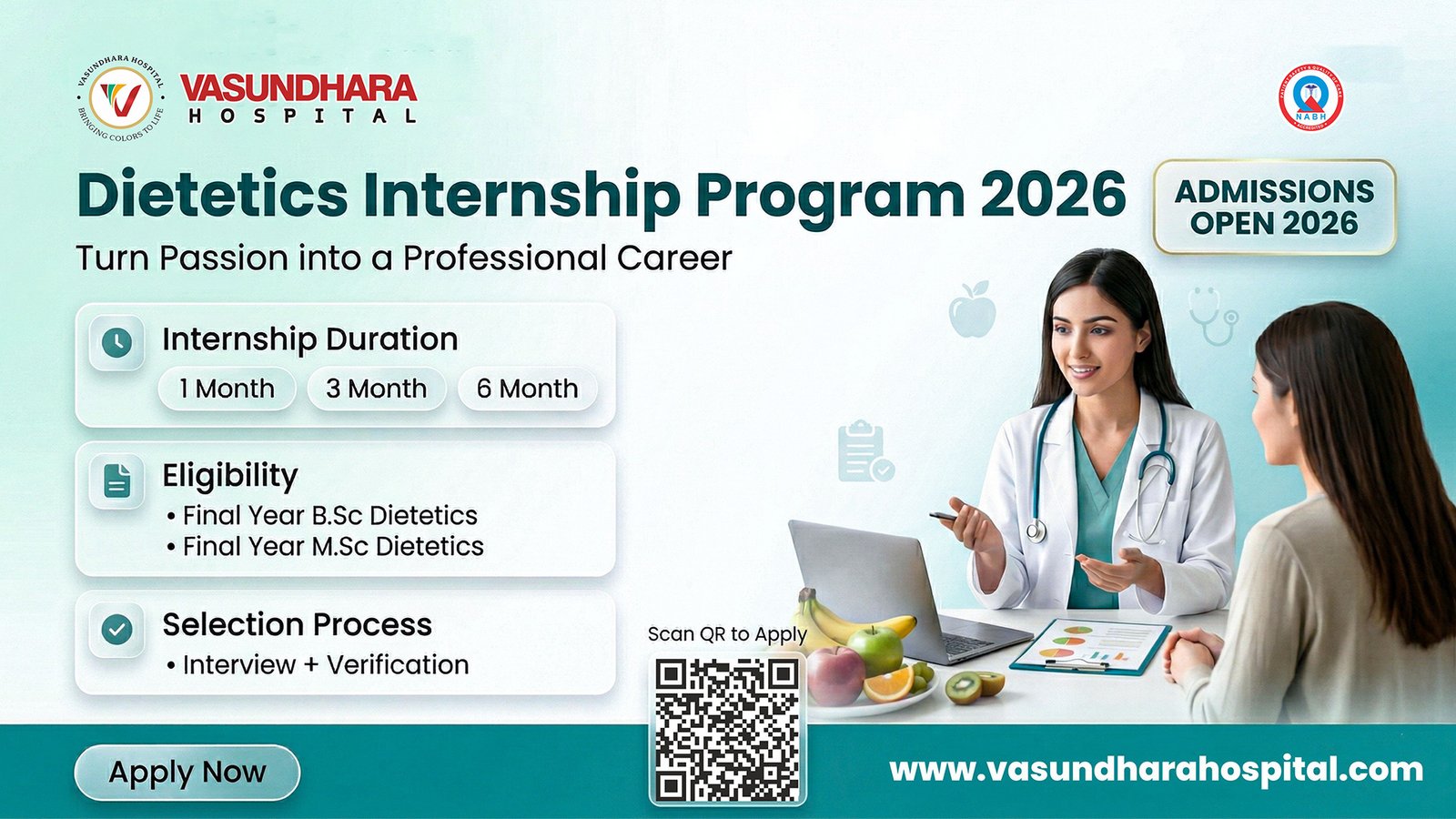 internship dietetics slider